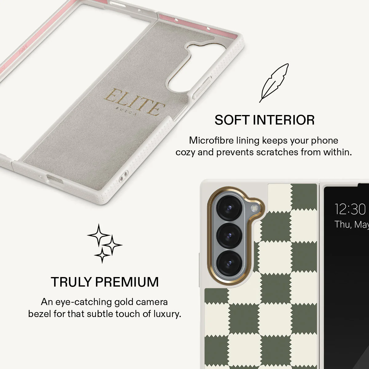 Retro Grid - Samsung Galaxy Z Fold 6 Case - Image 20