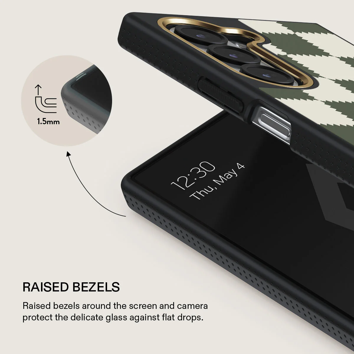 Retro Grid - Samsung Galaxy Z Fold 6 Case - Image 4