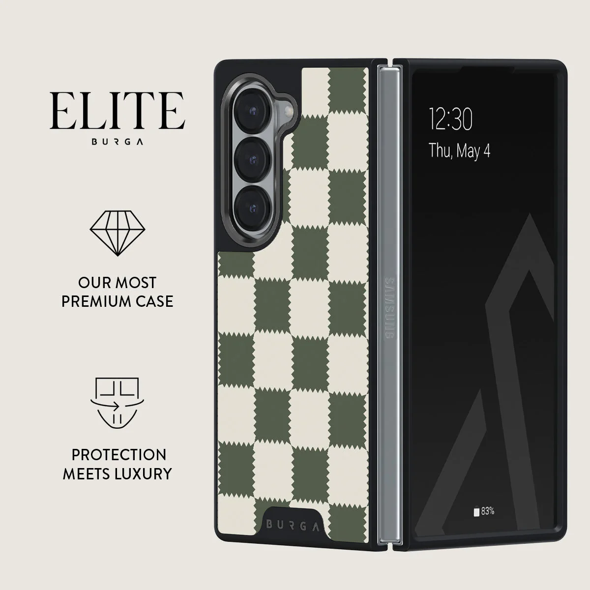 Retro Grid - Samsung Galaxy Z Fold 6 Case - Image 9