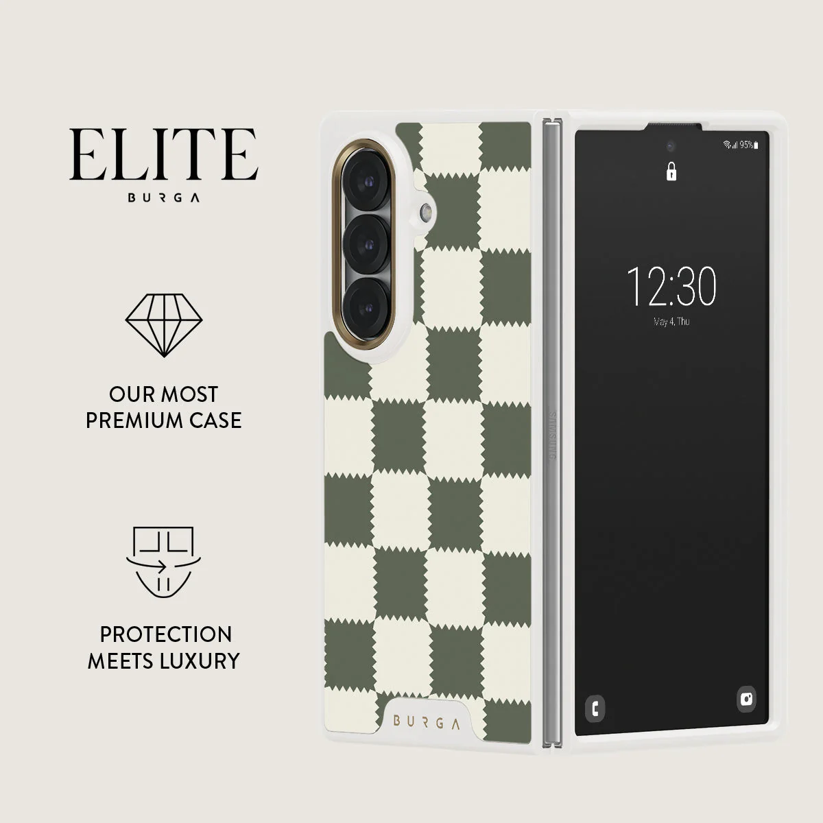 Retro Grid - Samsung Galaxy Z Fold 7 Case - Image 16