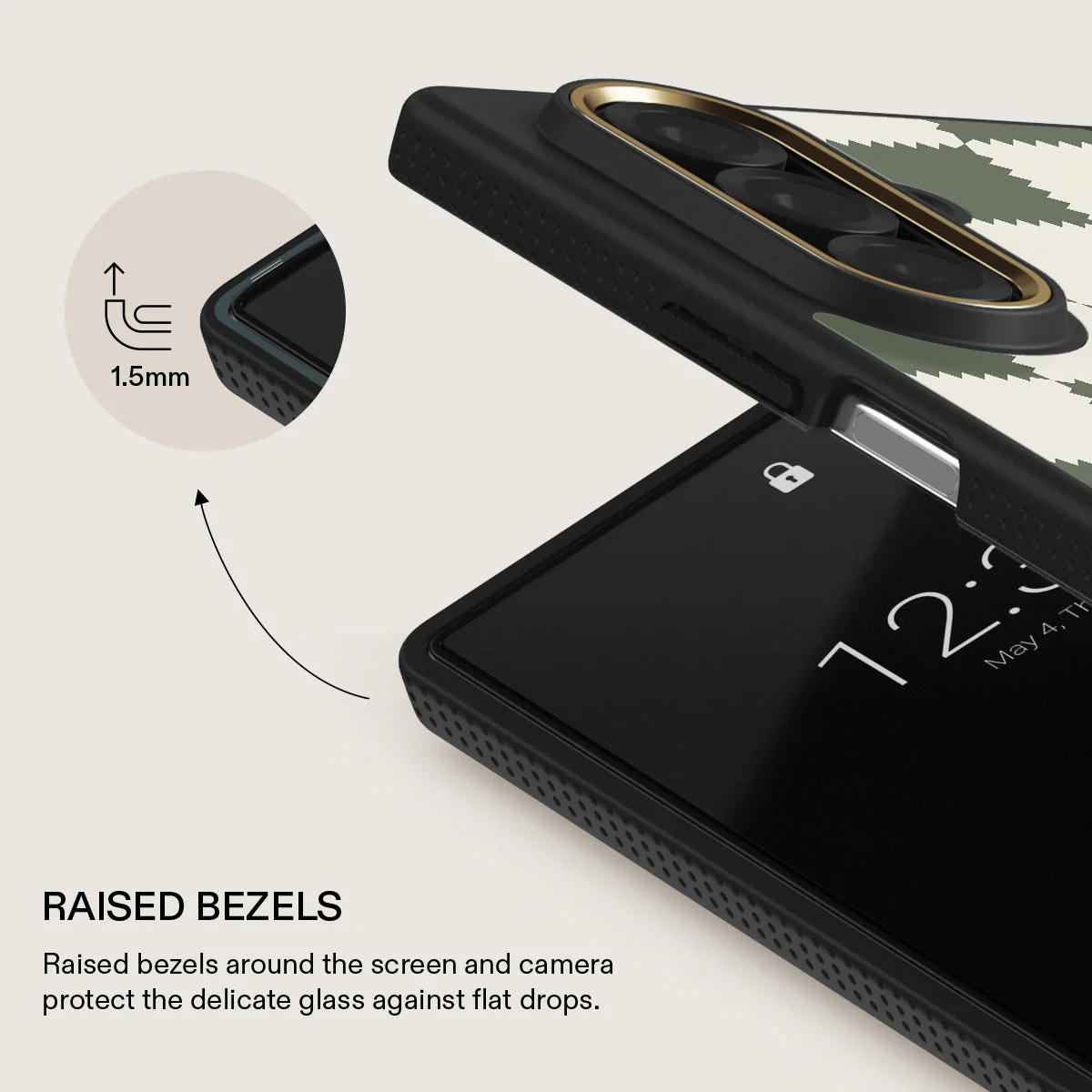 Retro Grid - Samsung Galaxy Z Fold 7 Case - Image 4