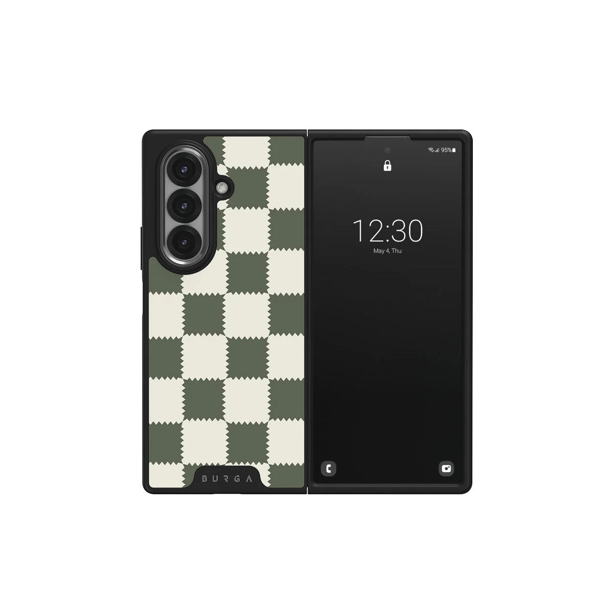 Retro Grid - Samsung Galaxy Z Fold 7 Case - Image 8