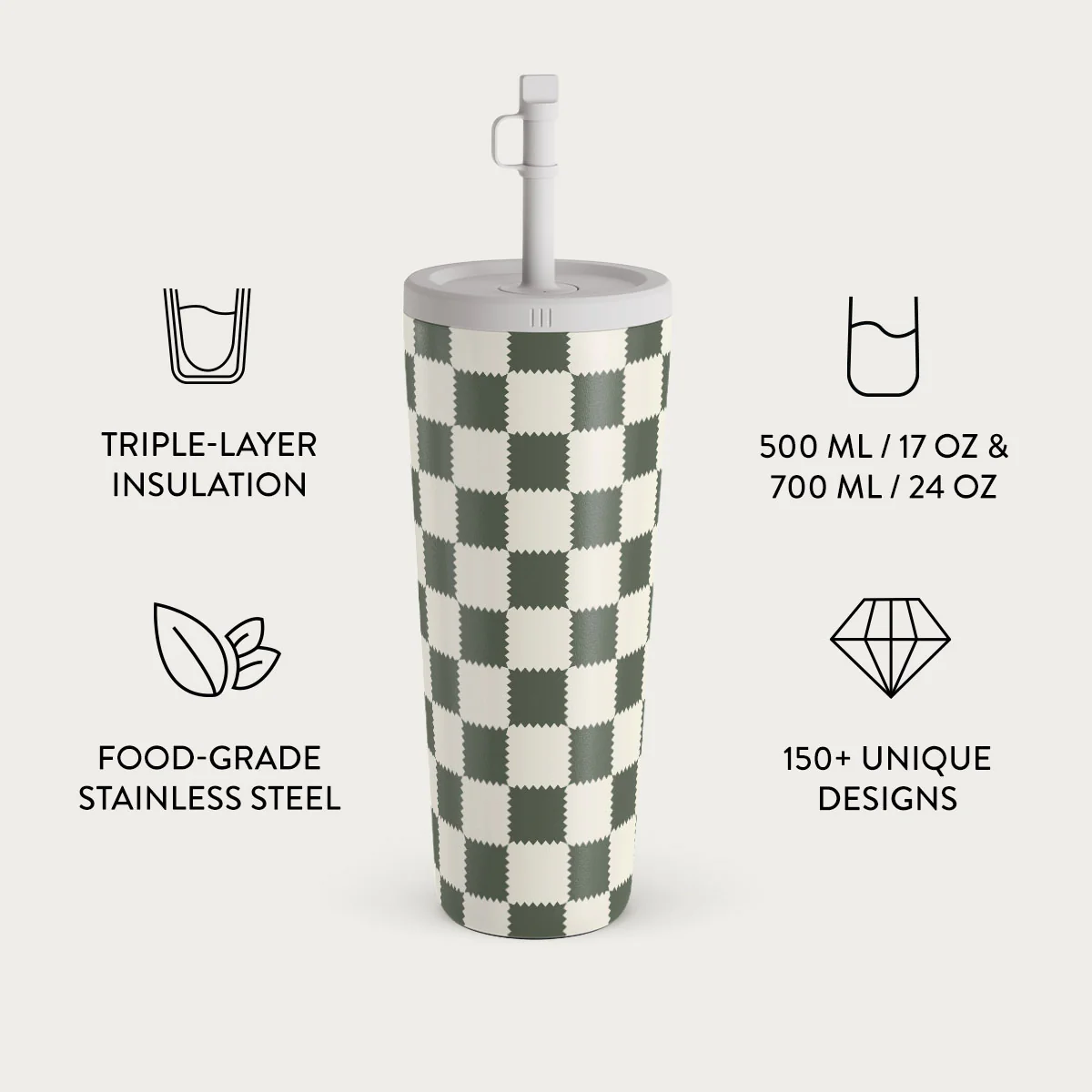 Retro Grid - Travel Mug - Image 10