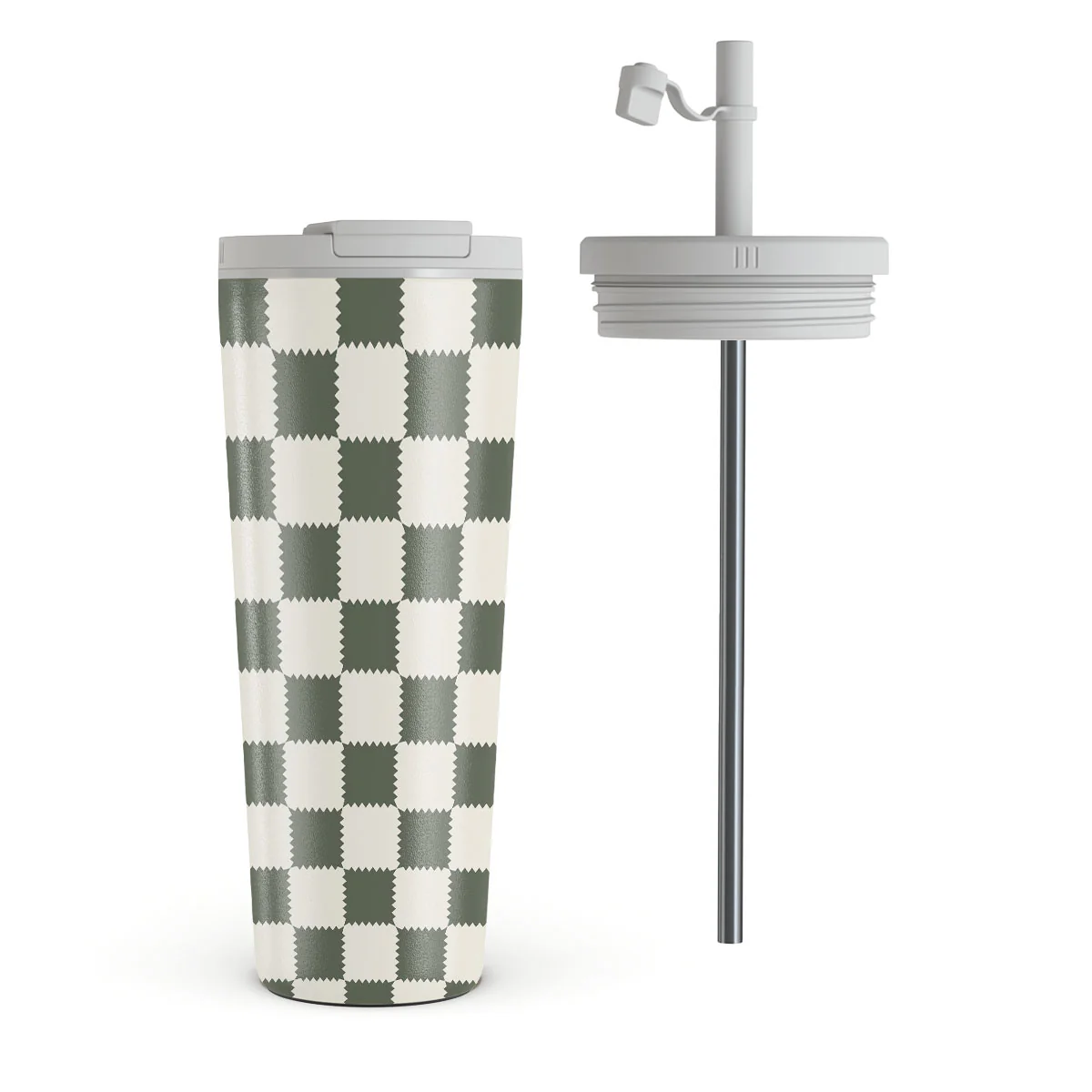 Retro Grid - Travel Mug - Image 6