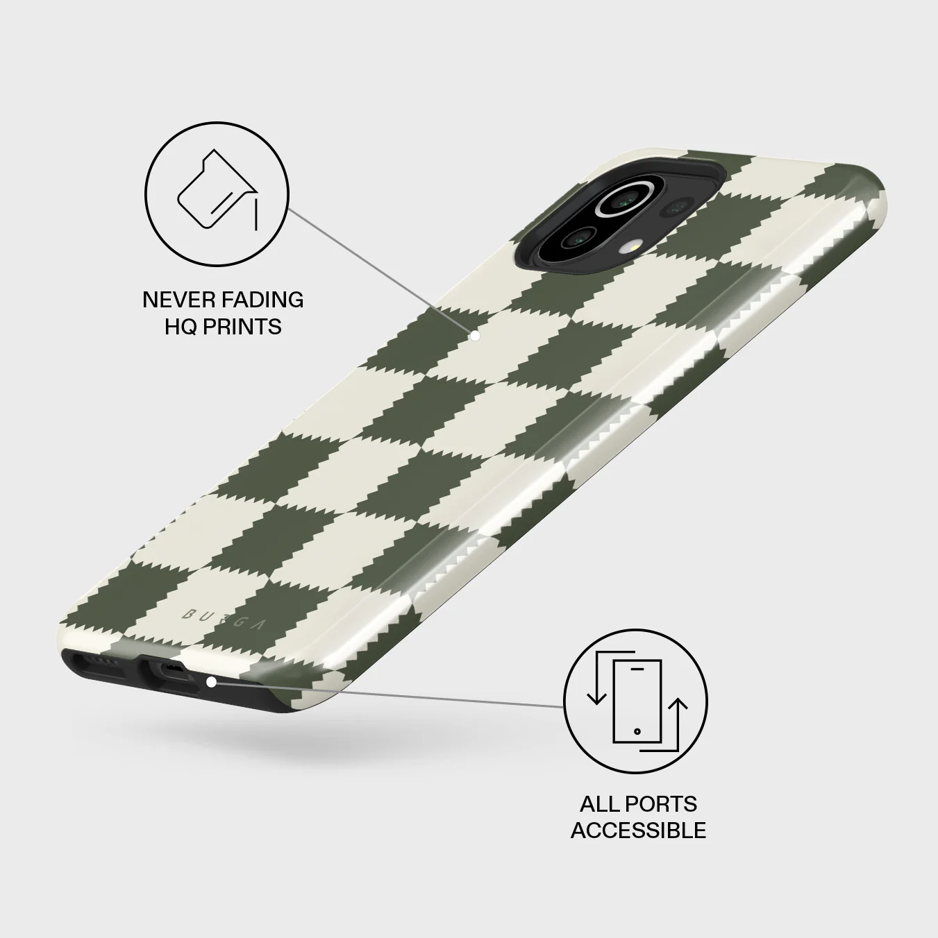 Retro Grid - Xiaomi 11 Lite 5G NE Case - Image 3