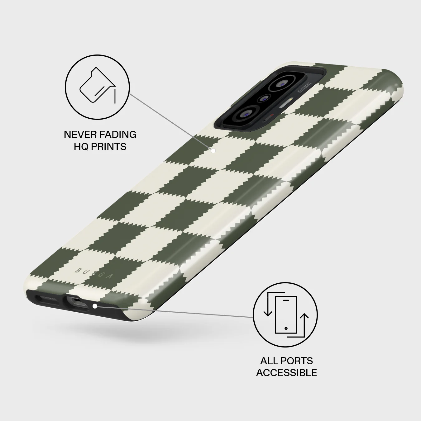 Retro Grid - Xiaomi 11T / 11T Pro Case - Image 3