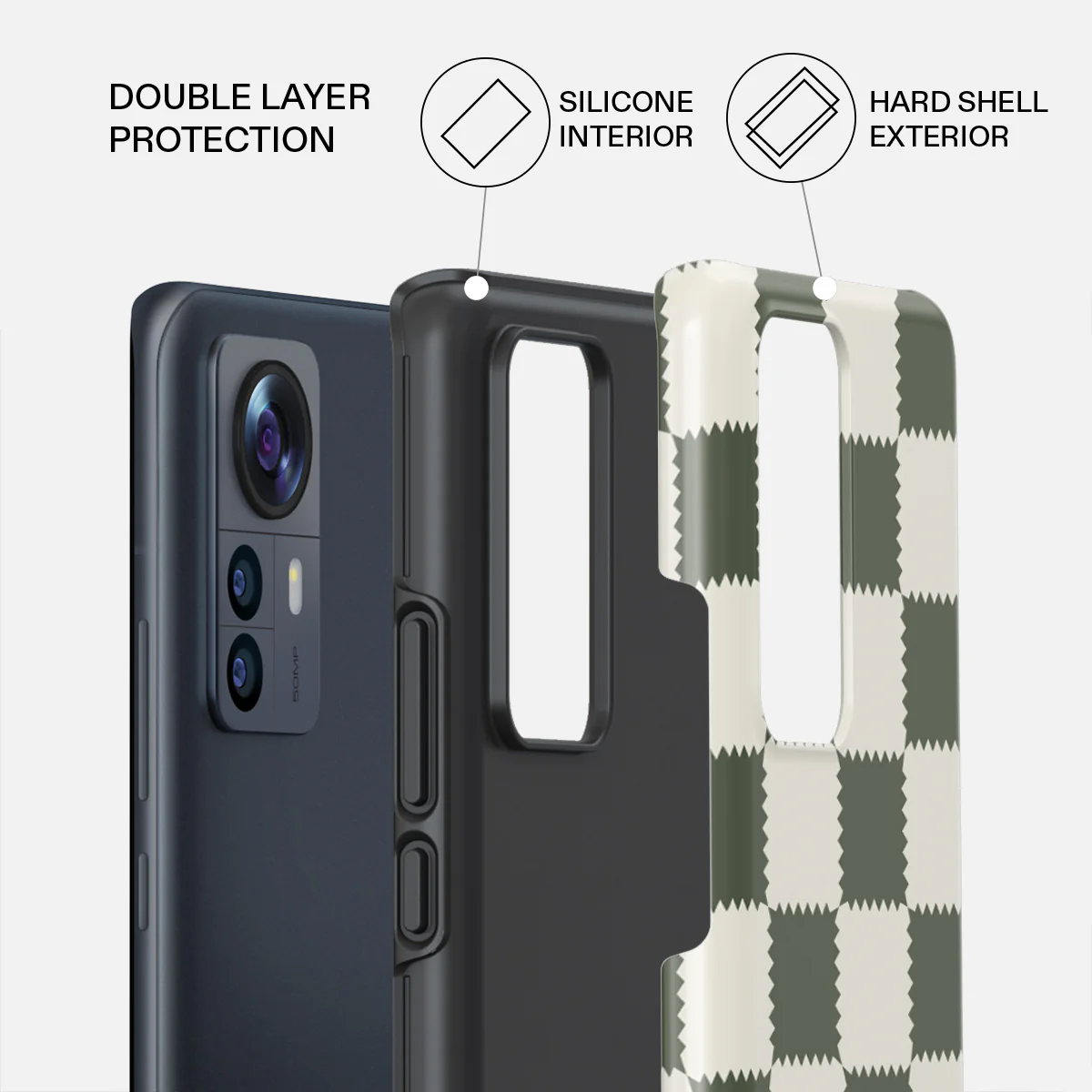 Retro Grid - Xiaomi 12 Case - Image 2