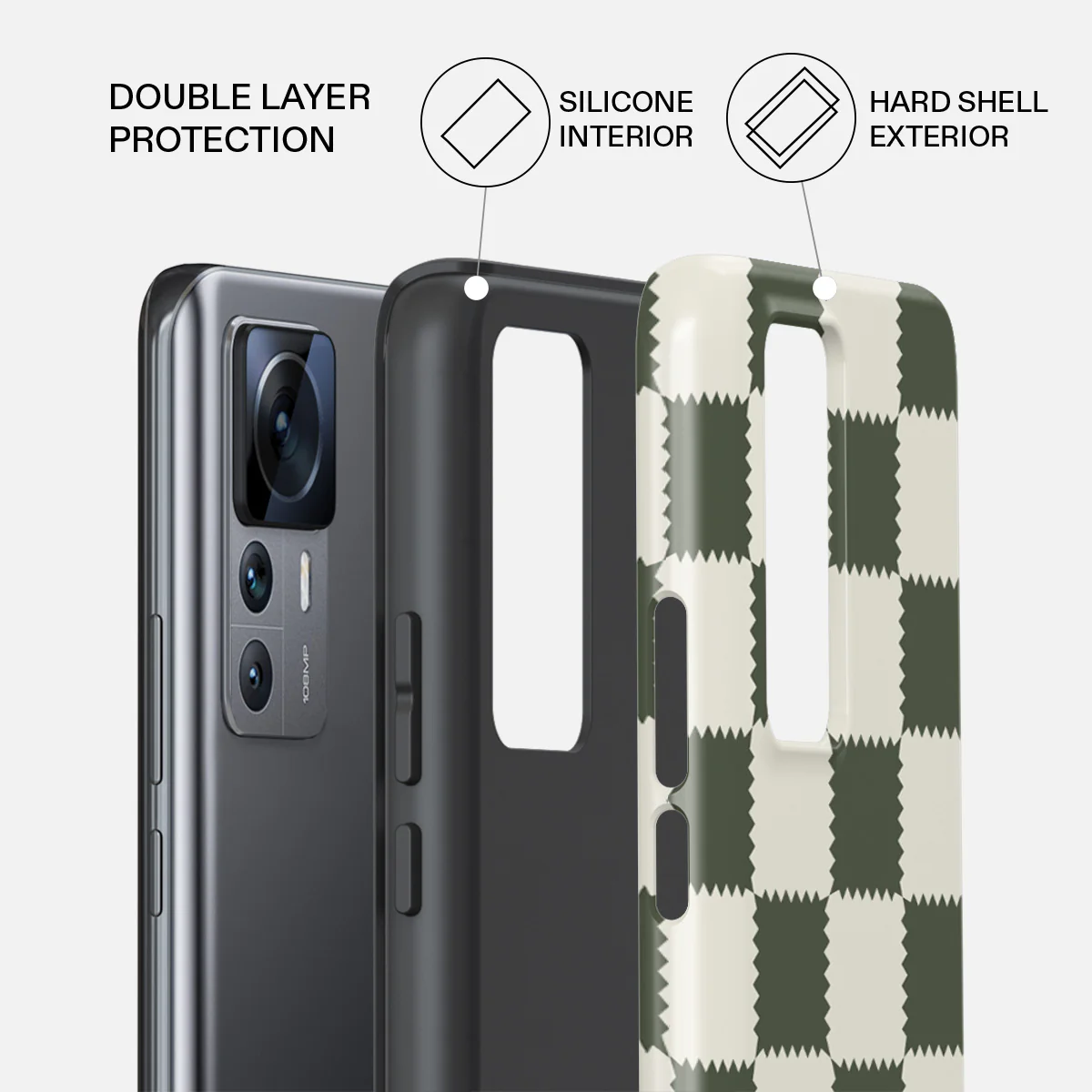 Retro Grid - Xiaomi 12T Pro Case - Image 2