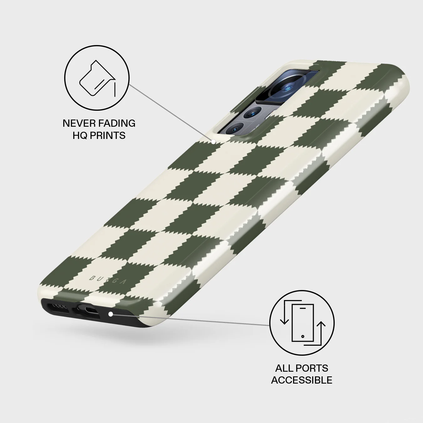 Retro Grid - Xiaomi 12T Pro Case - Image 3
