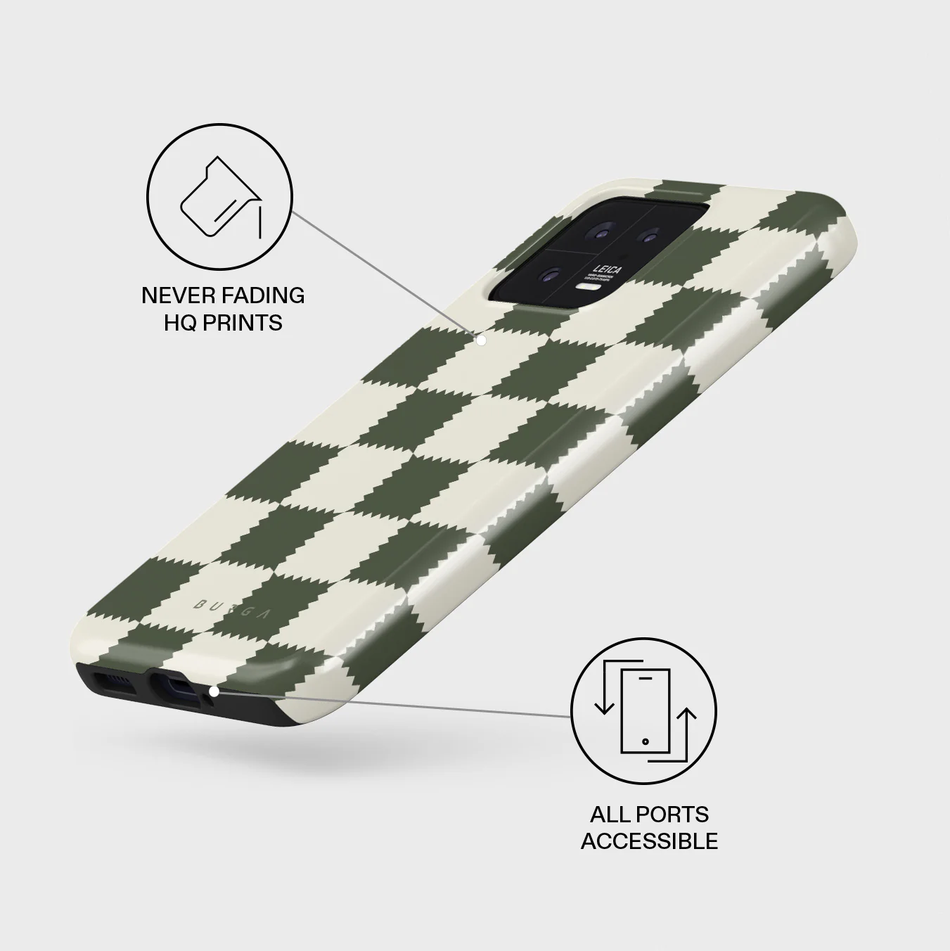 Retro Grid - Xiaomi 13 Case - Image 3