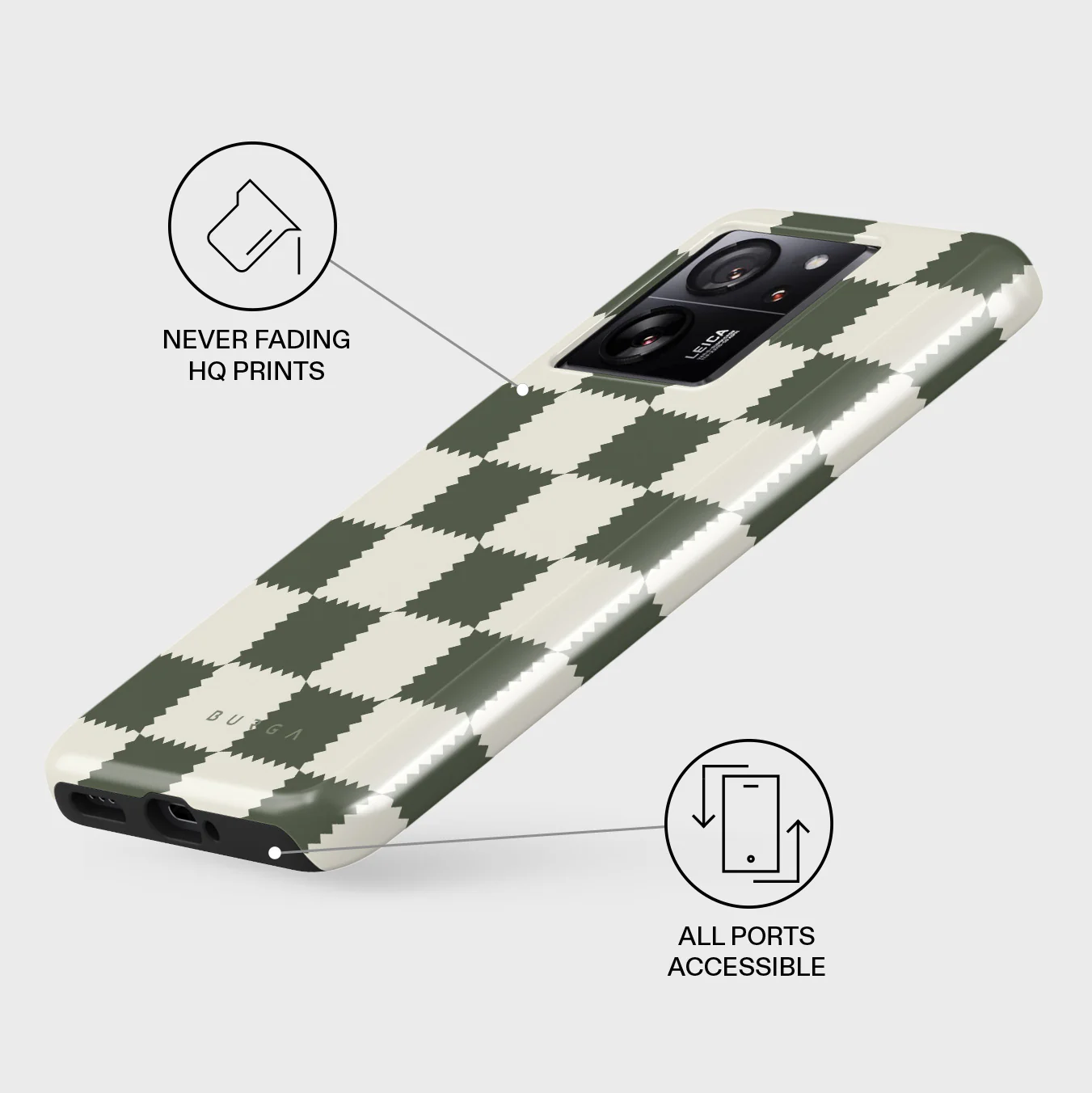 Retro Grid - Xiaomi 13T Pro Case - Image 3
