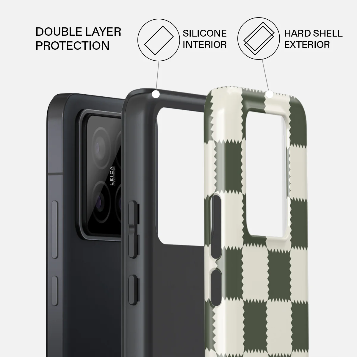 Retro Grid - Xiaomi 14 Case - Image 2