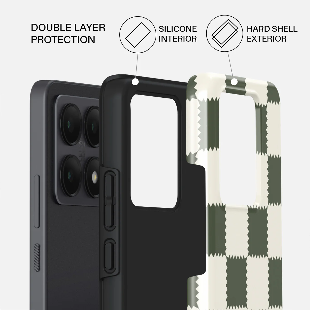 Retro Grid - Xiaomi 14T Case - Image 2