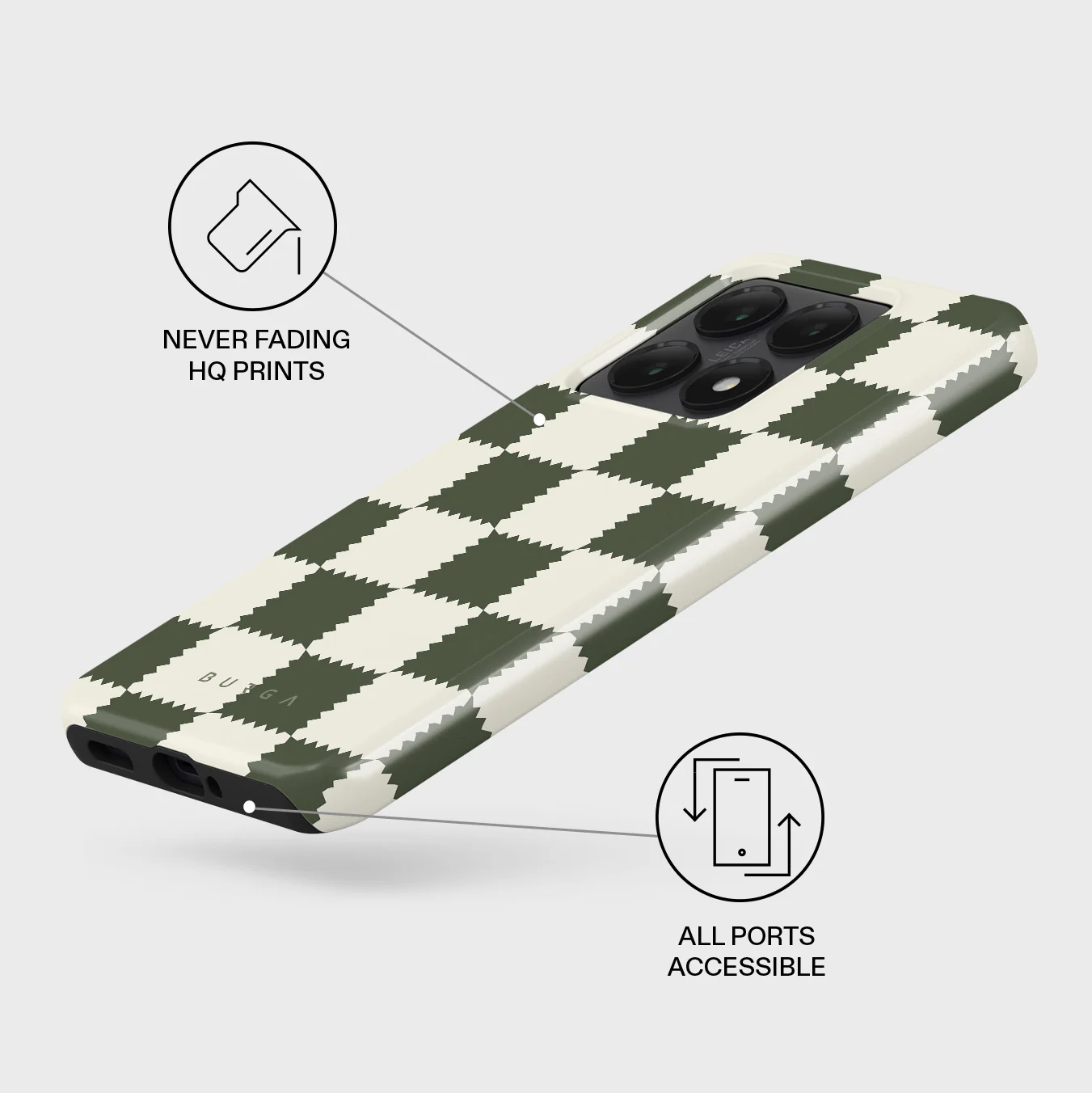 Retro Grid - Xiaomi 14T Pro Case - Image 3