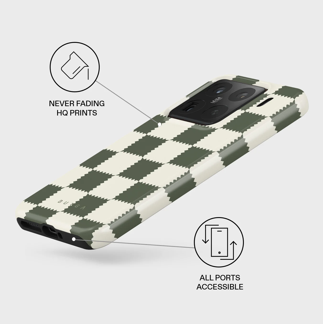 Retro Grid - Xiaomi 15 Case - Image 3