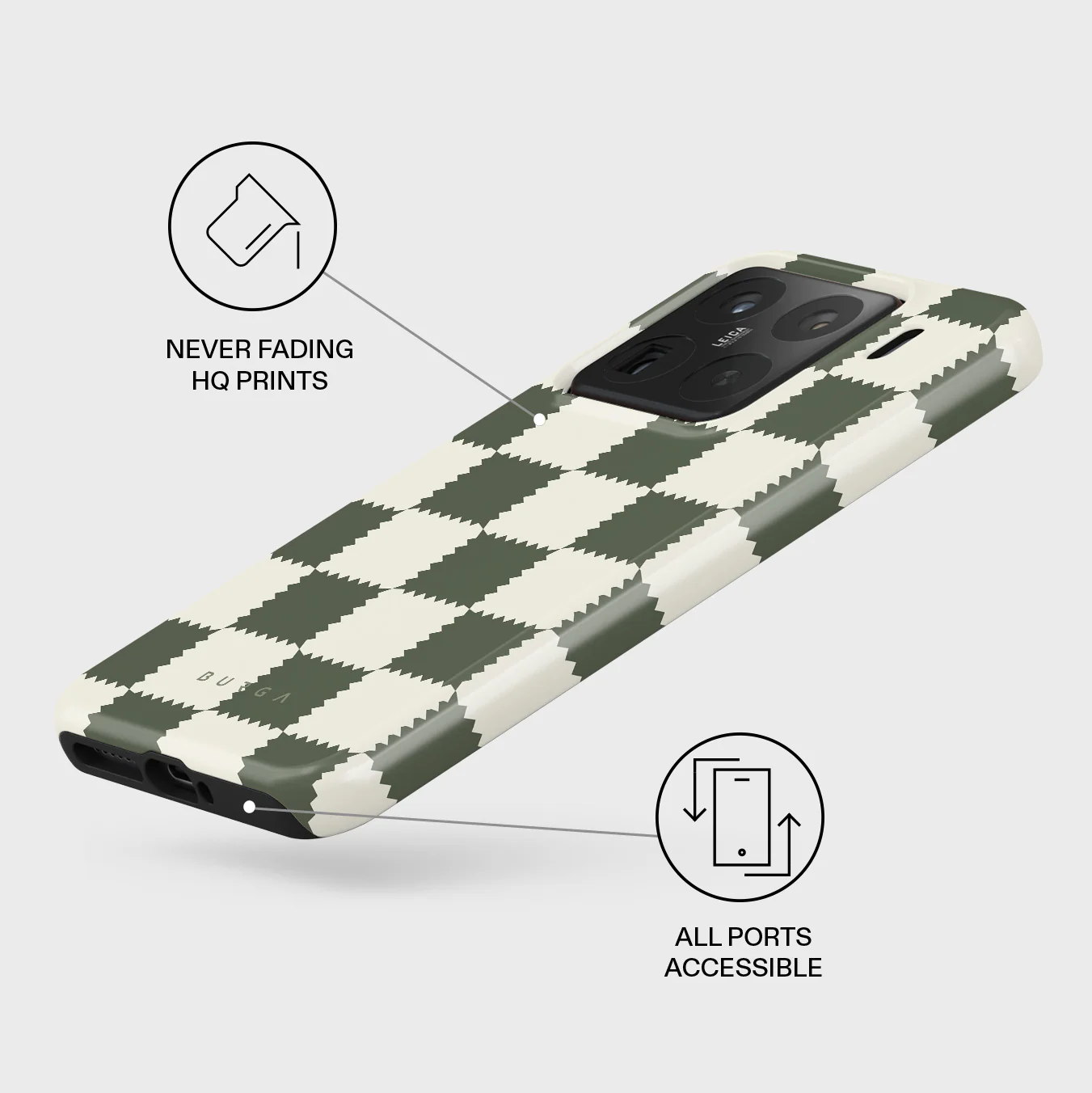Retro Grid - Xiaomi 15 Pro Case - Image 3