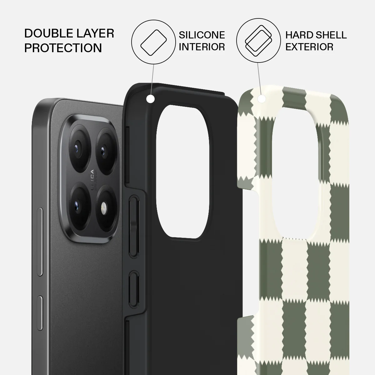 Retro Grid - Xiaomi 15T Case - Image 2