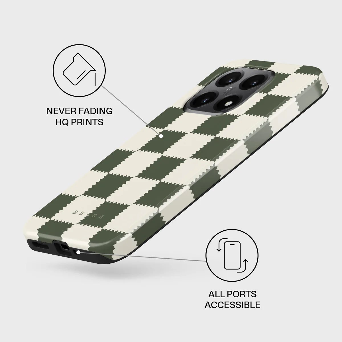 Retro Grid - Xiaomi 15T Case - Image 3