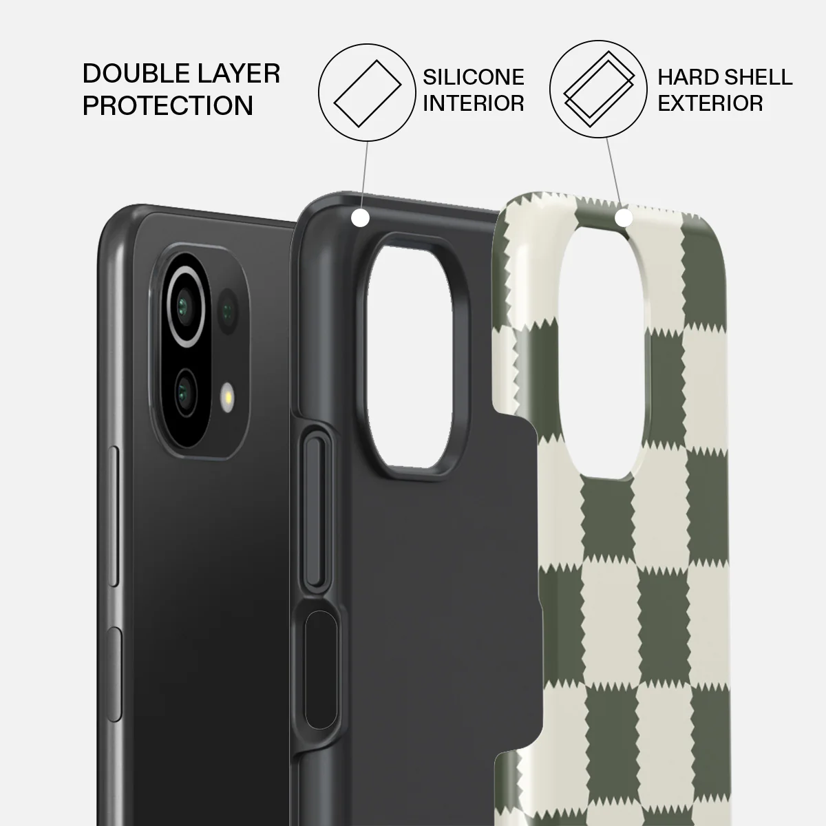 Retro Grid - Xiaomi Mi 11 Lite 4G / 5G Case - Image 2