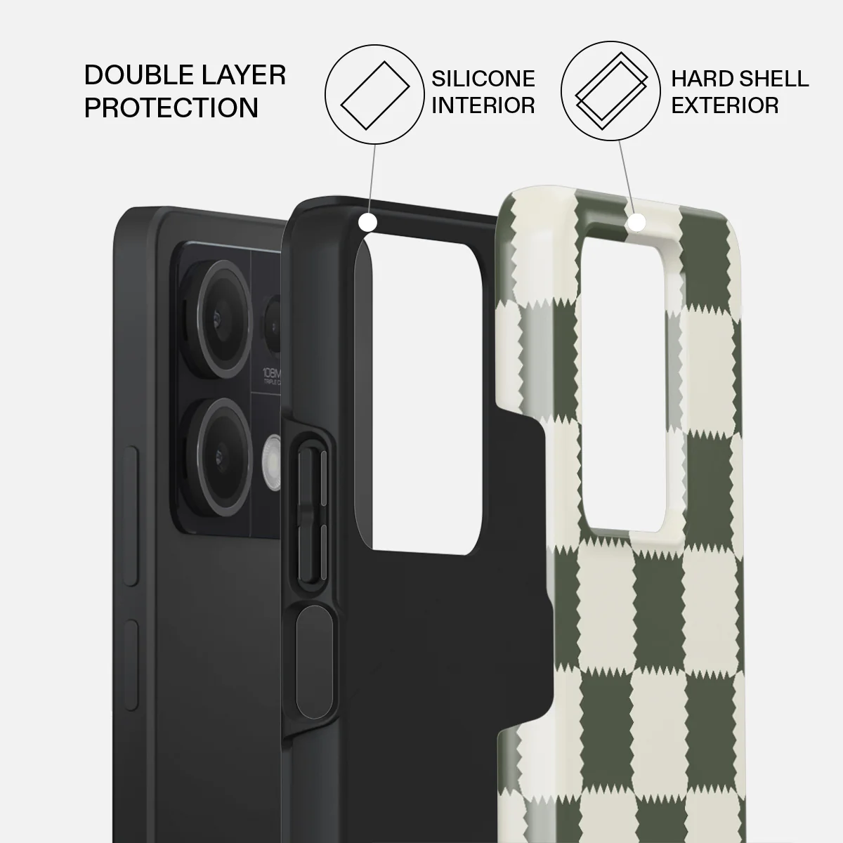 Retro Grid - Xiaomi Redmi Note 13 5G Case - Image 2