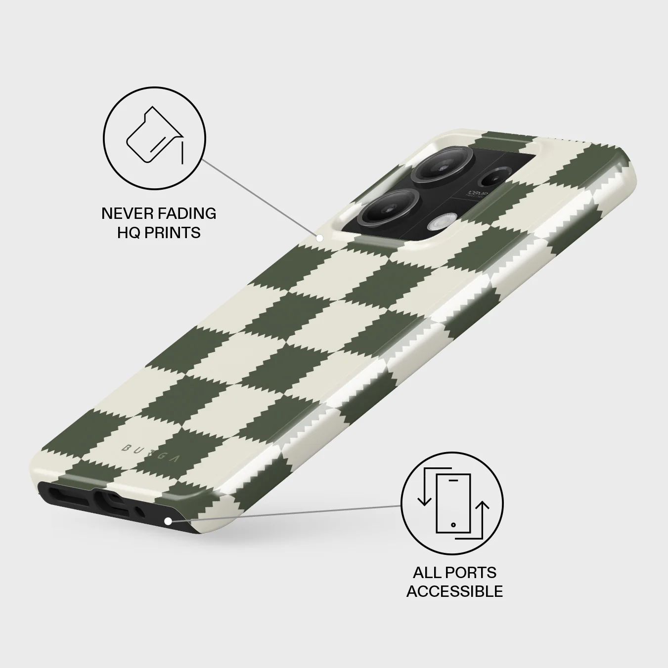 Retro Grid - Xiaomi Redmi Note 13 5G Case - Image 3