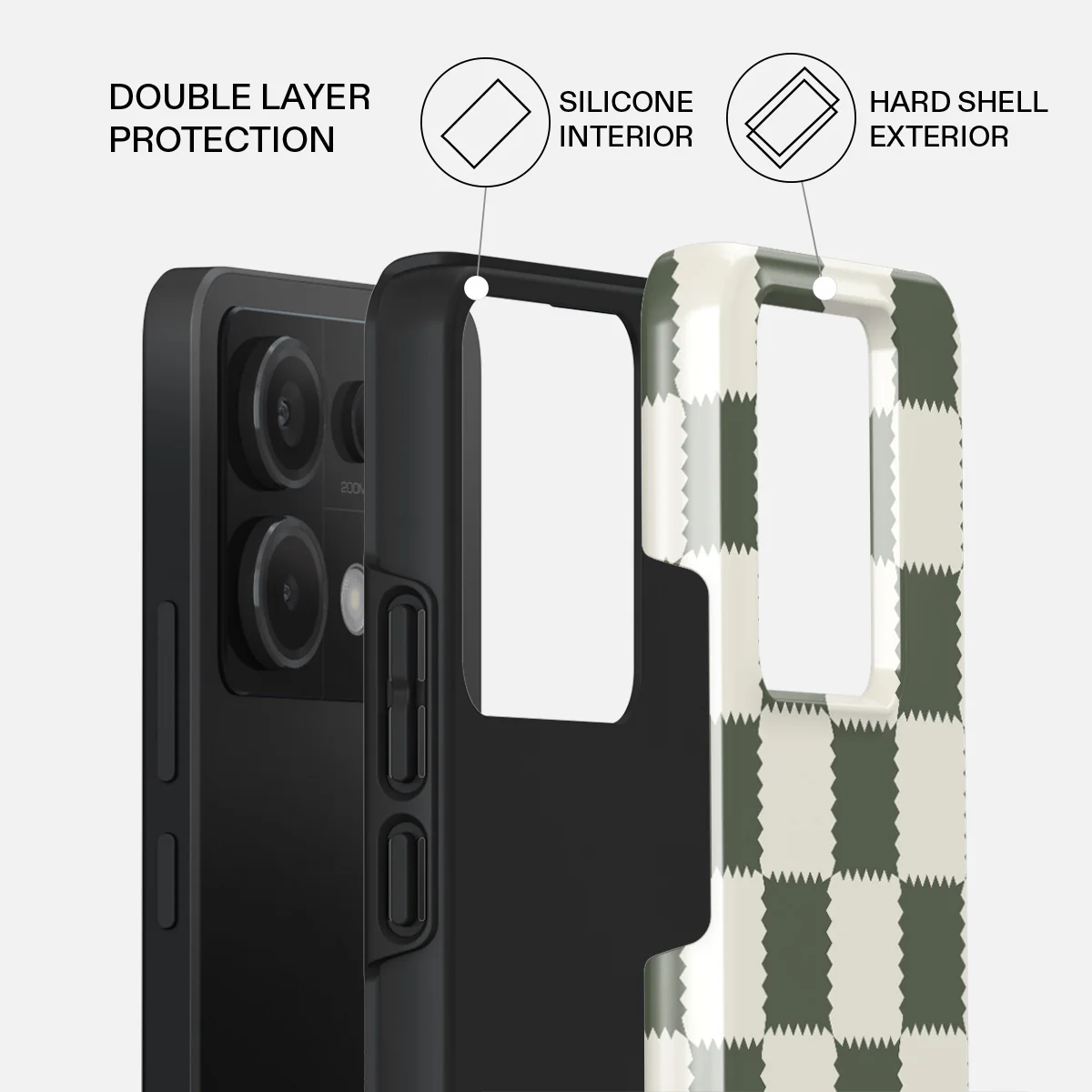 Retro Grid - Xiaomi Redmi Note 13 Pro 5G Case - Image 2