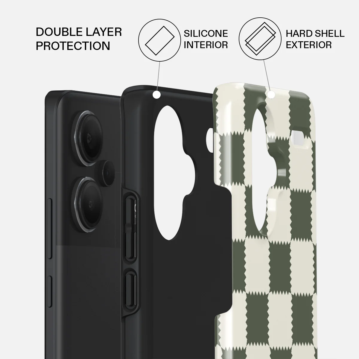 Retro Grid - Xiaomi Redmi Note 13 Pro+ 5G Case - Image 2