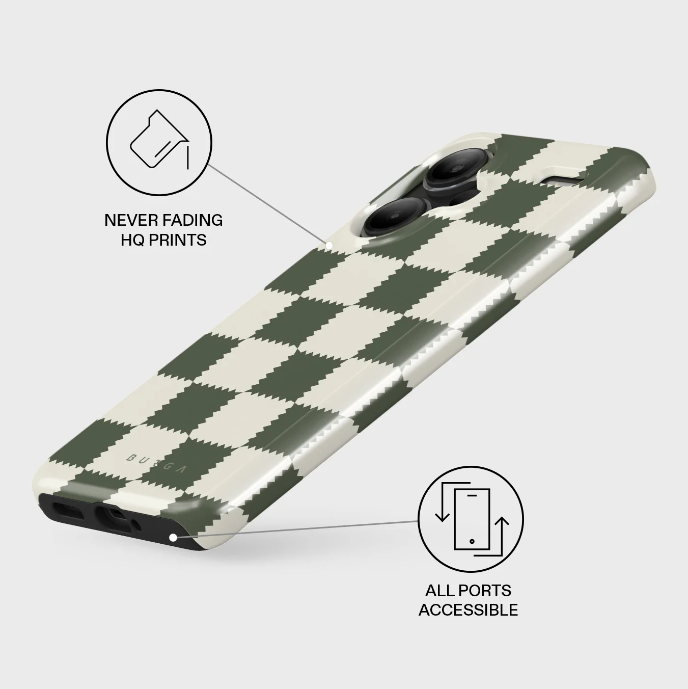 Retro Grid - Xiaomi Redmi Note 13 Pro+ 5G Case - Image 3