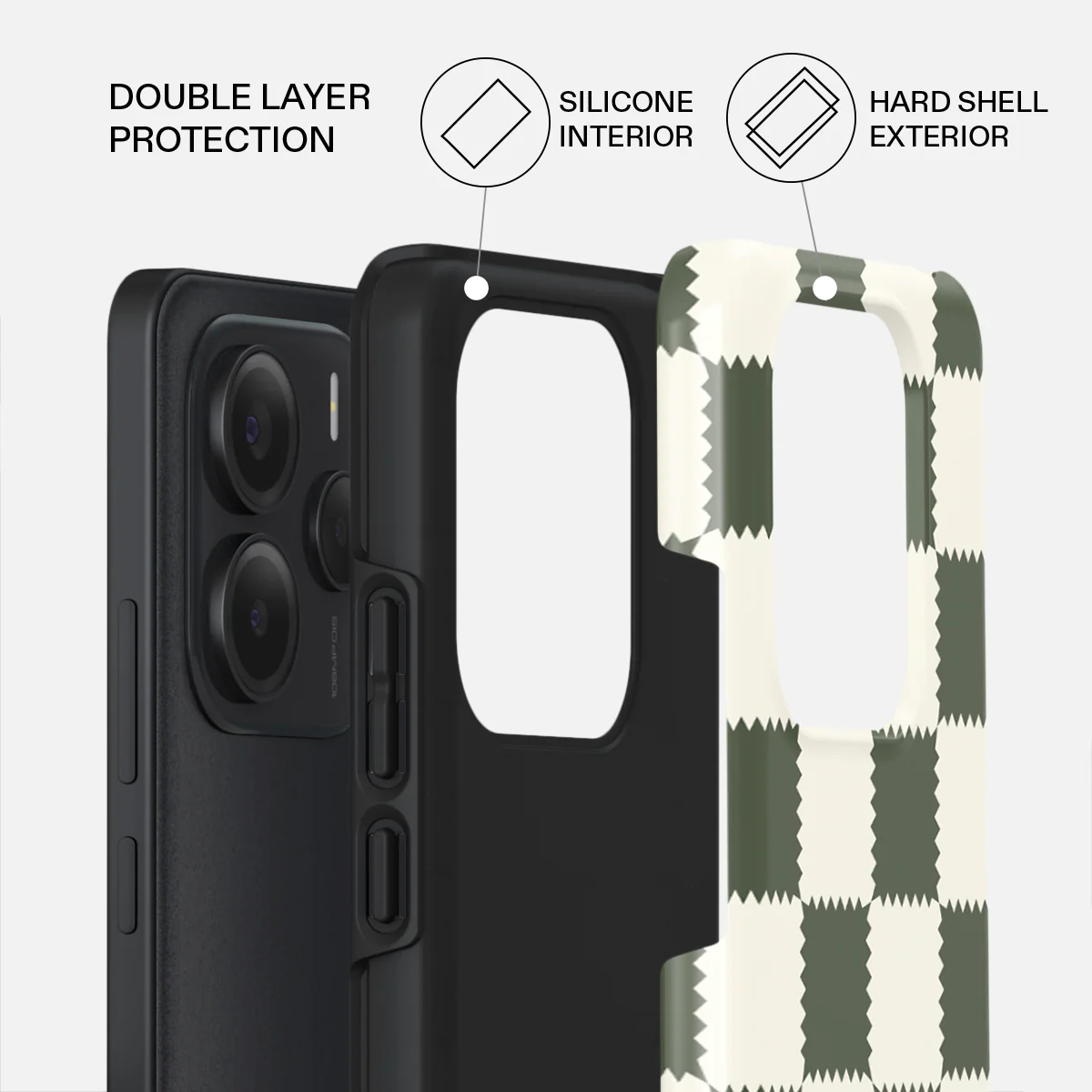 Retro Grid - Xiaomi Redmi Note 14 5G Case - Image 2