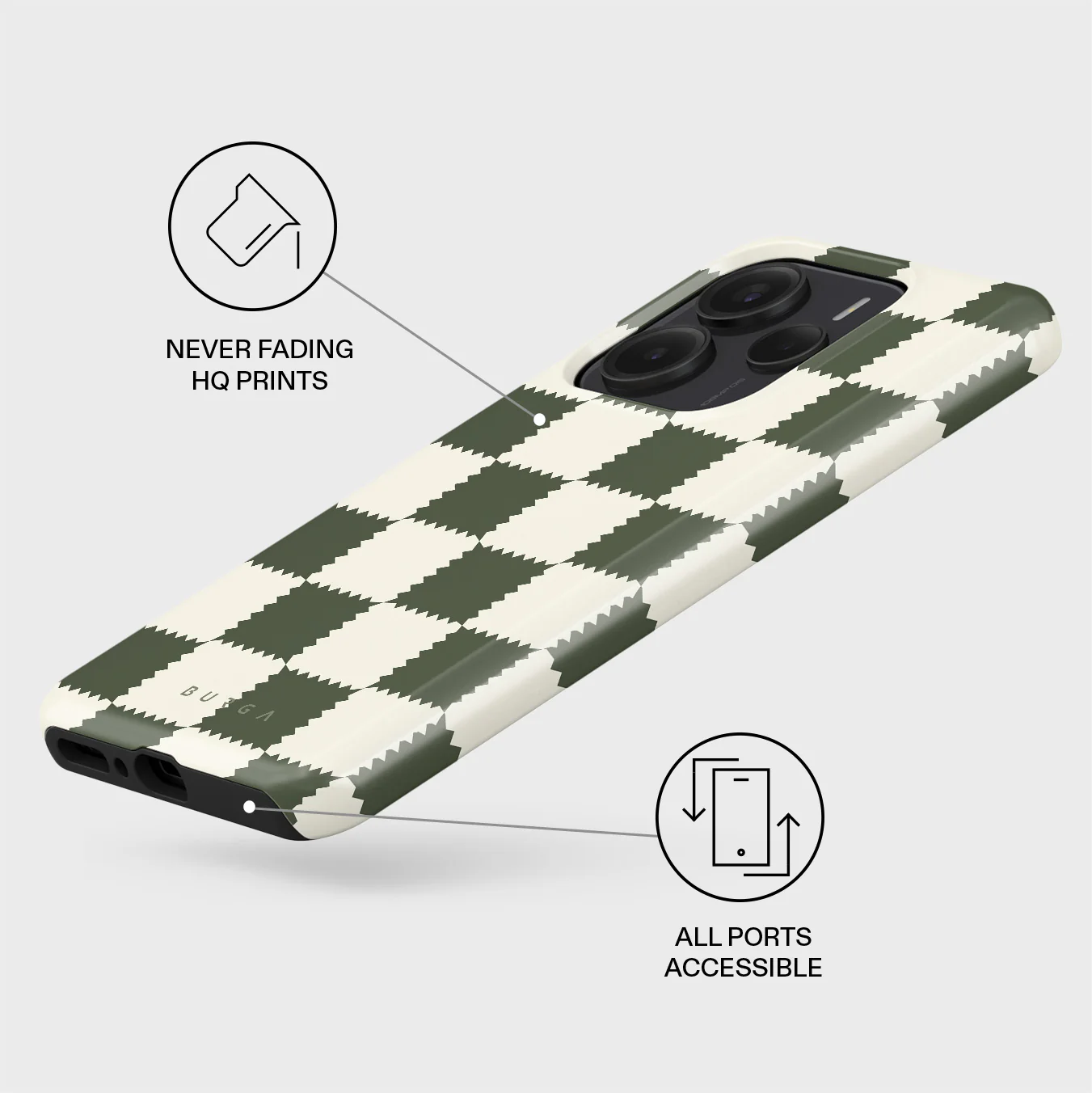 Retro Grid - Xiaomi Redmi Note 14 5G Case - Image 3