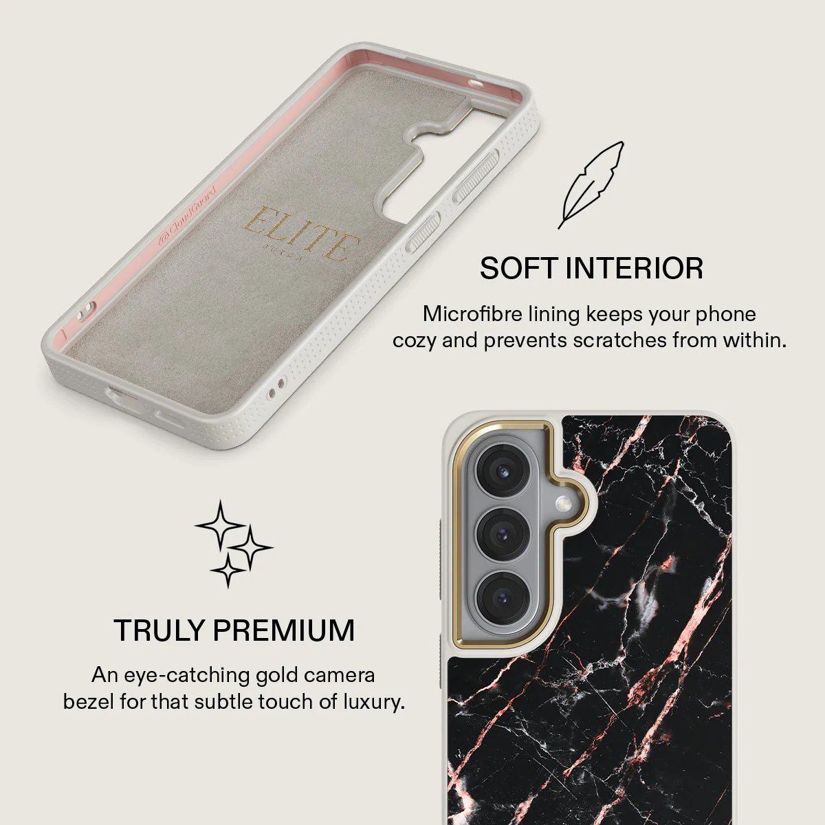 Rose Gold Marble - Samsung Galaxy S26 Case - Image 31
