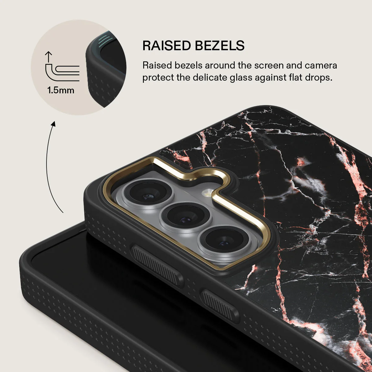Rose Gold Marble - Samsung Galaxy S26 Case - Image 8
