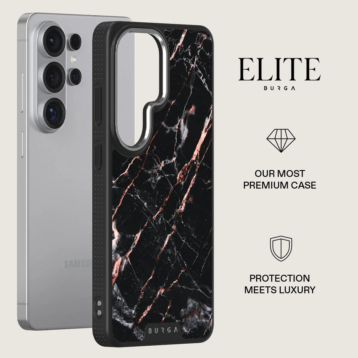 Rose Gold Marble - Samsung Galaxy S26 Ultra Case - Image 20