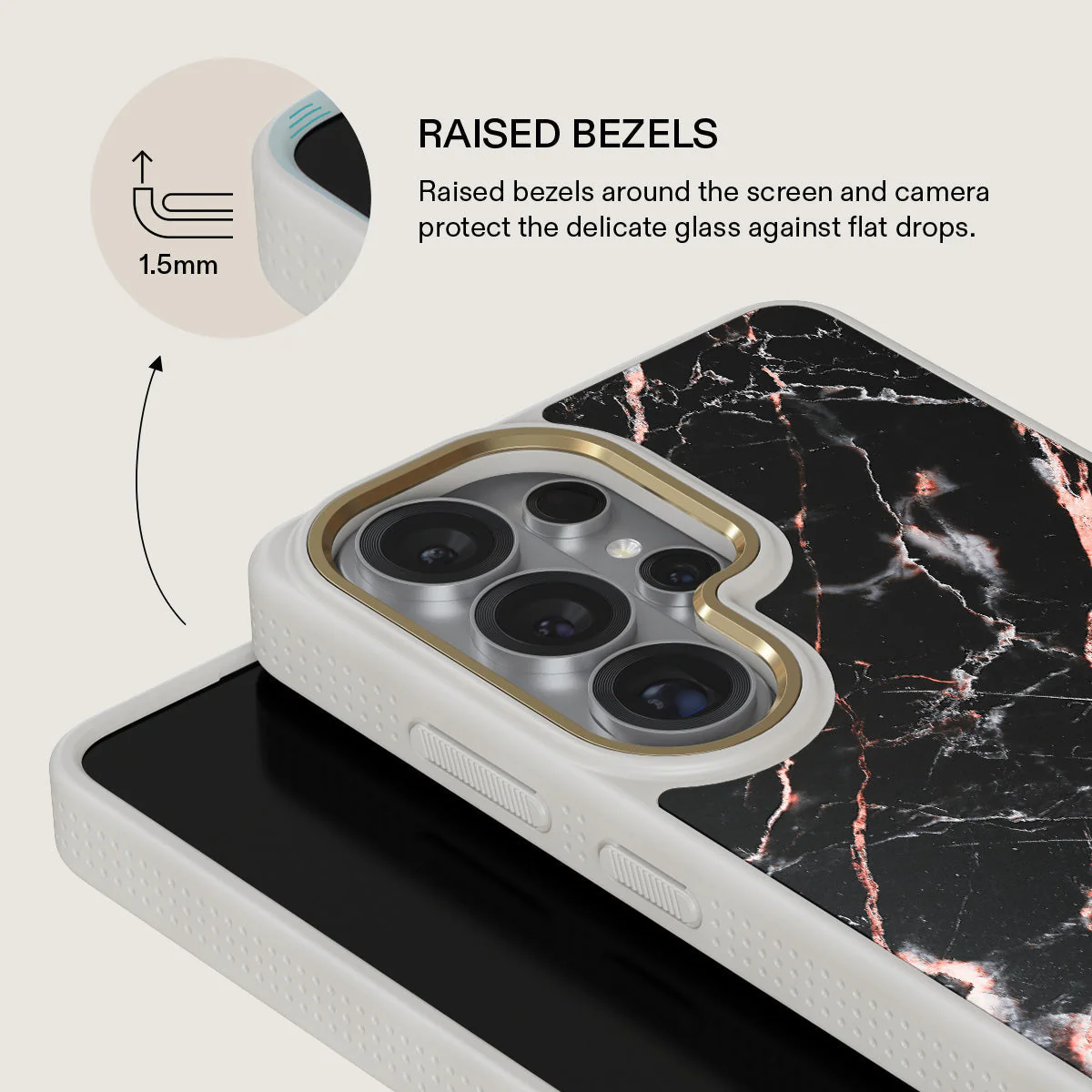 Rose Gold Marble - Samsung Galaxy S26 Ultra Case - Image 29