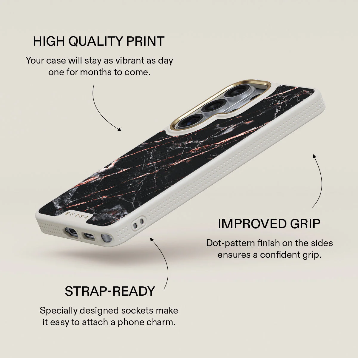 Rose Gold Marble - Samsung Galaxy S26 Ultra Case - Image 30