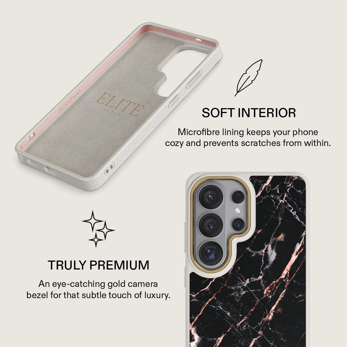 Rose Gold Marble - Samsung Galaxy S26 Ultra Case - Image 31