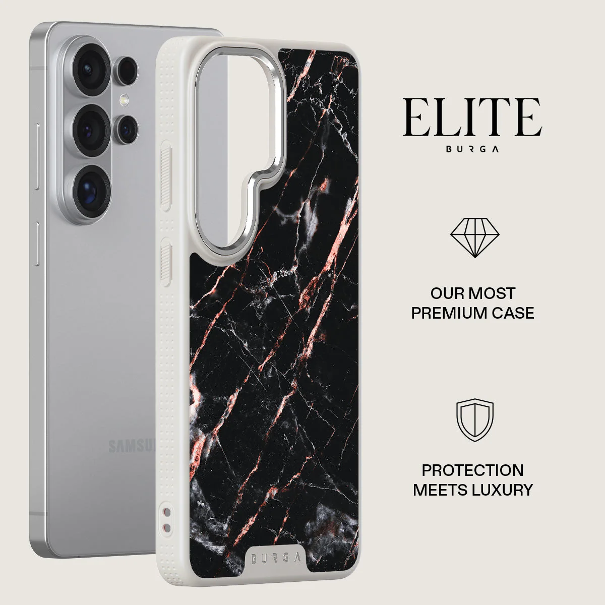 Rose Gold Marble - Samsung Galaxy S26 Ultra Case - Image 34
