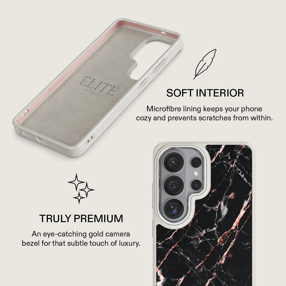 Rose Gold Marble - Samsung Galaxy S26 Ultra Case - Image 38