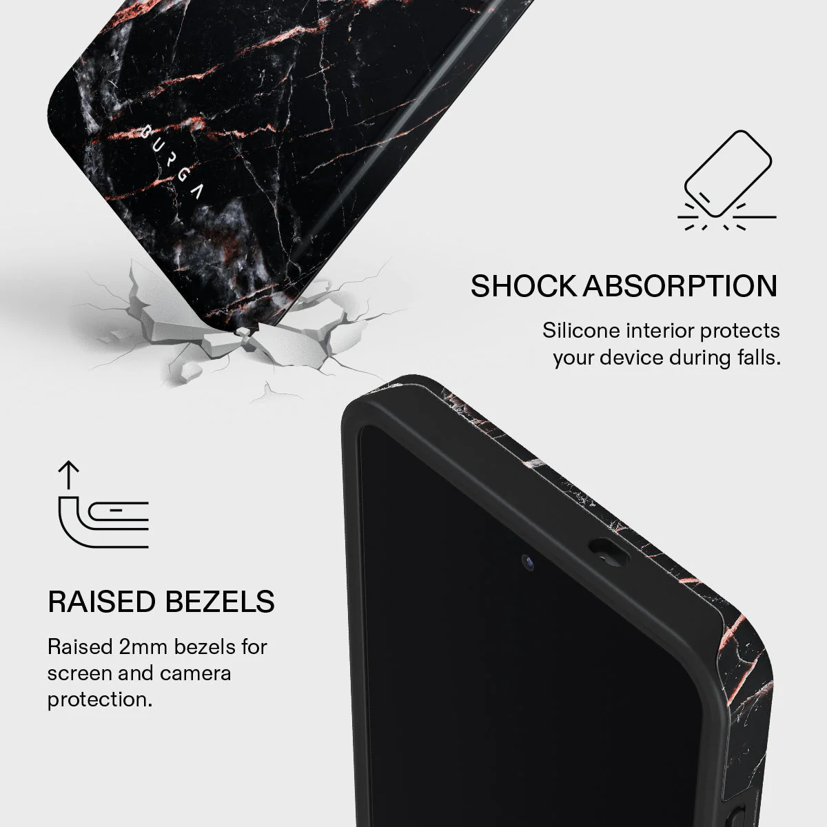 Rose Gold Marble - Samsung Galaxy S26 Ultra Case - Image 4