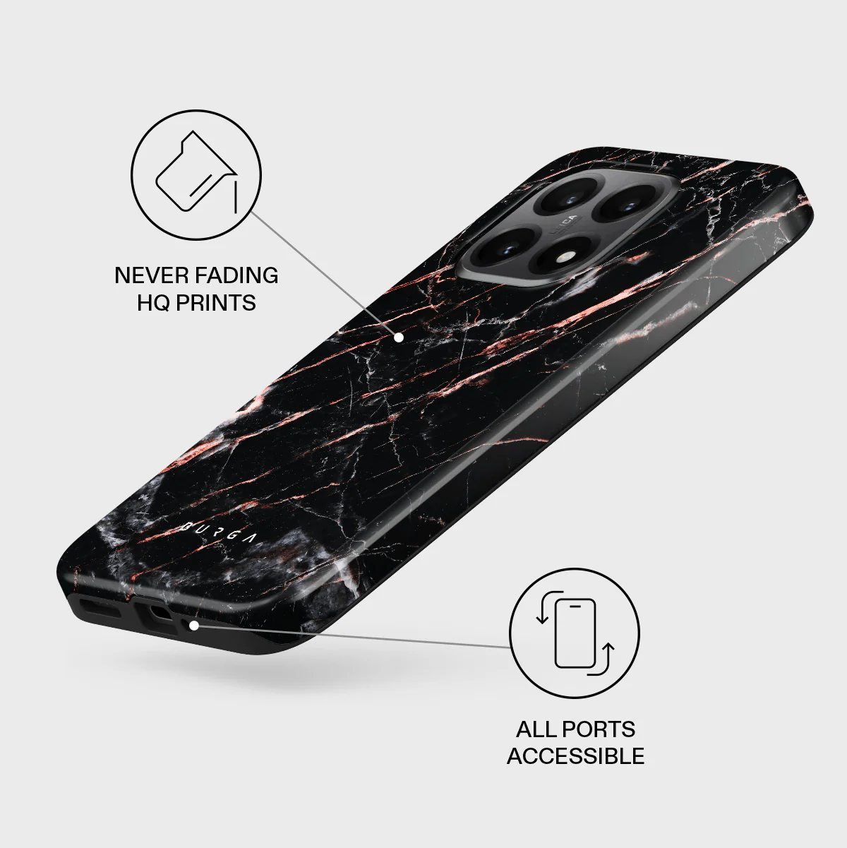 Rose Gold Marble - Xiaomi 15T Case - Image 3
