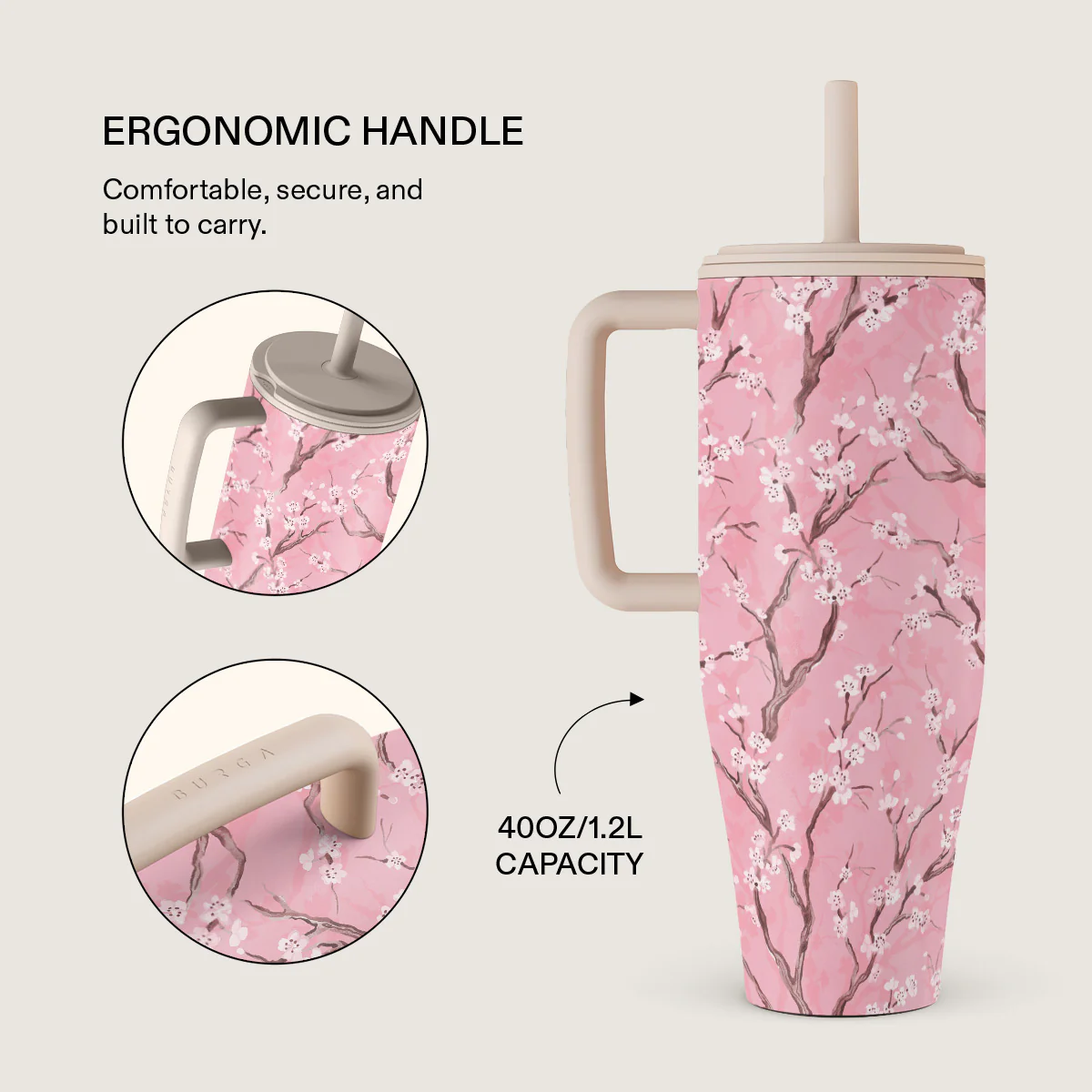 Sakura - All Day Leakproof Tumbler - Image 2