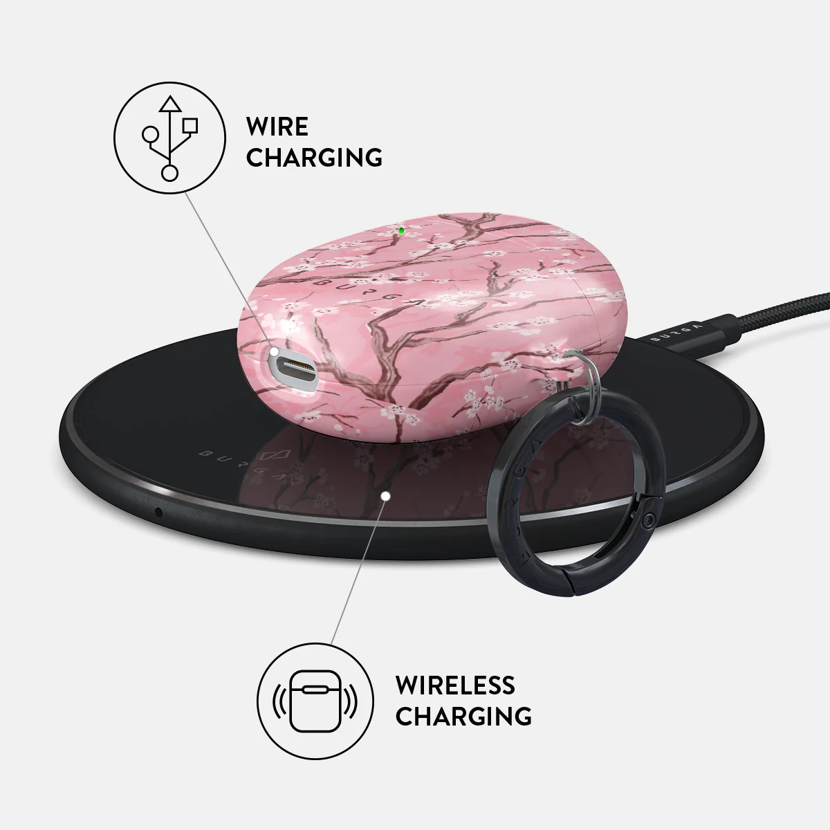 Sakura - Google Pixel Buds 2 Case - Image 3