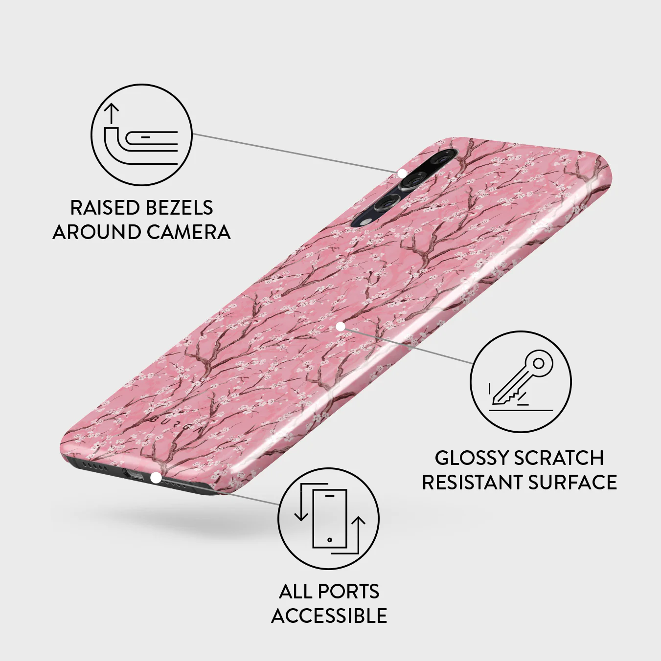 Sakura - Huawei P20 Case - Image 3