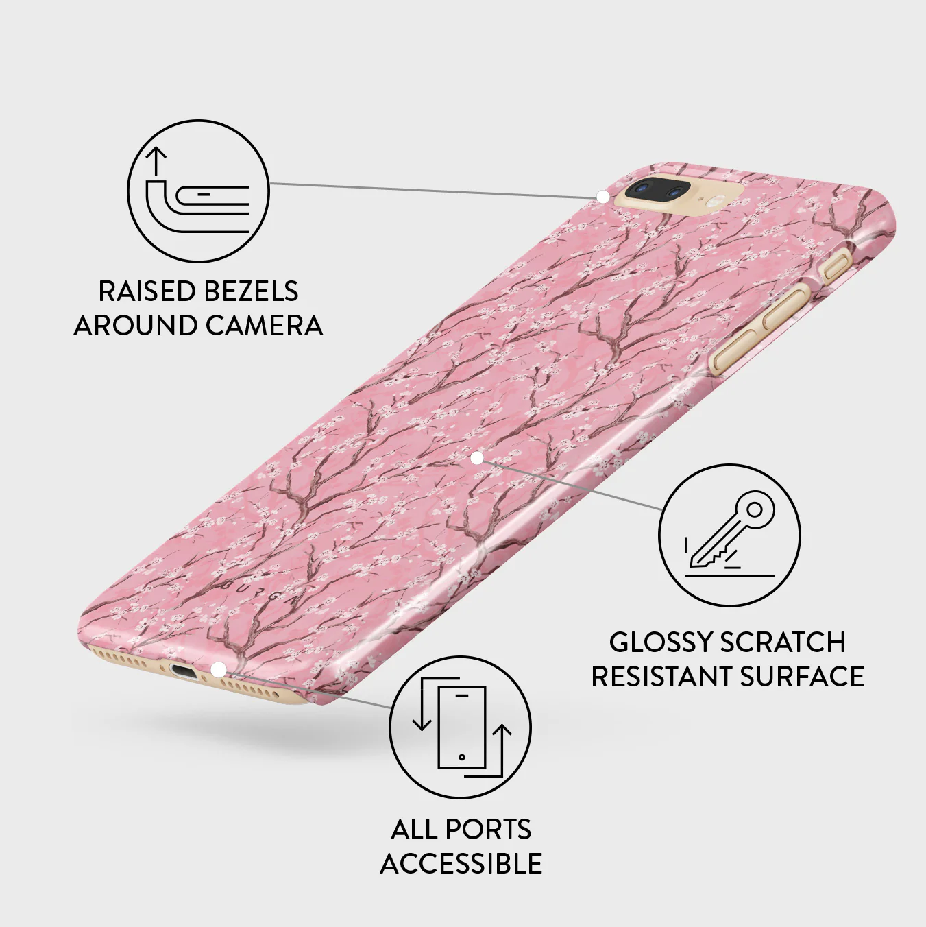 Sakura - iPhone 7 Plus / 8 Plus Case - Image 3