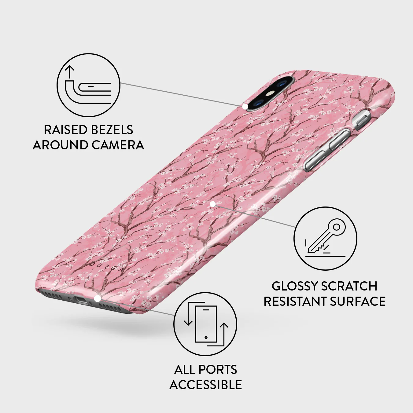 Sakura - iPhone XS Max Case - Image 3