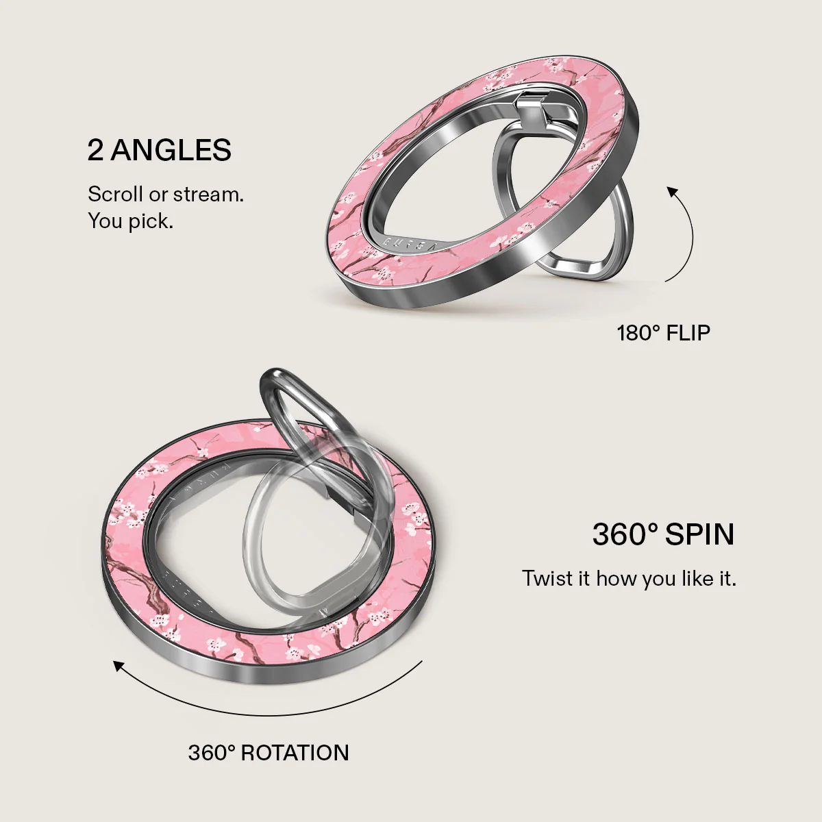Sakura - Magnetic Ring Holder - Image 3
