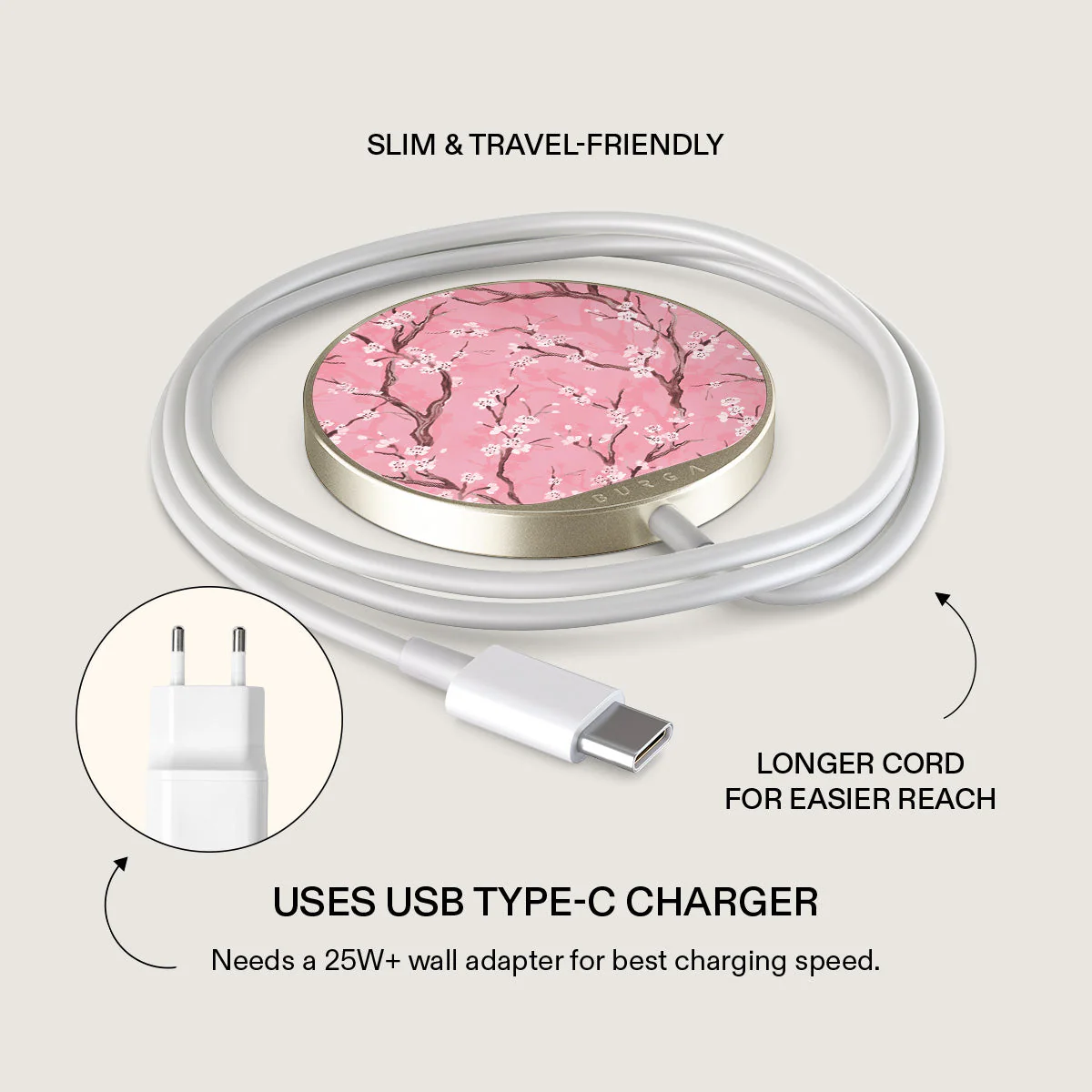 Sakura - Magnetic Wireless Charger - Image 3