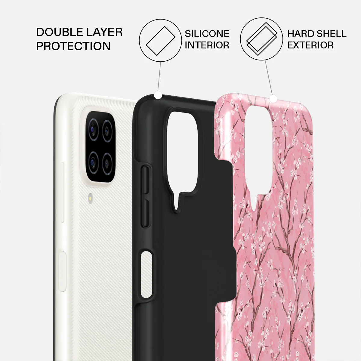 Sakura - Samsung Galaxy A12 4G Case - Image 2
