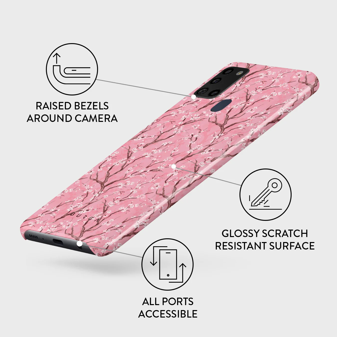 Sakura - Samsung Galaxy A21s 4G Case - Image 3