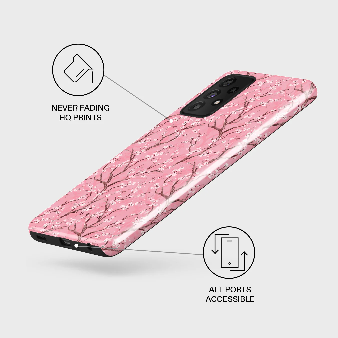 Sakura - Samsung Galaxy A72 4G / 5G Case - Image 7